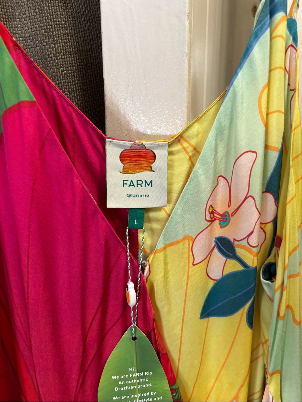 FARM Rio Pink, Yellow & Green Floral One-Piece - Picture 2 of 16